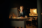 Working all hours of the day to get work done
