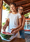 There's a technique to slicing watermelon