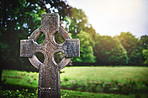 Laid to rest under the cross