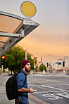 His daily commute always starts and ends with music