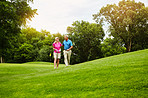 We predict today will be a great day for golf