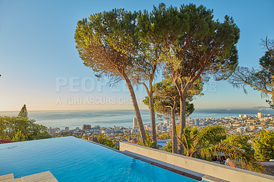Buy stock photo Cropped shot capturing the beauty of Cape Town, South Africa