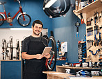 I run my bicycle repair shop on wireless technology
