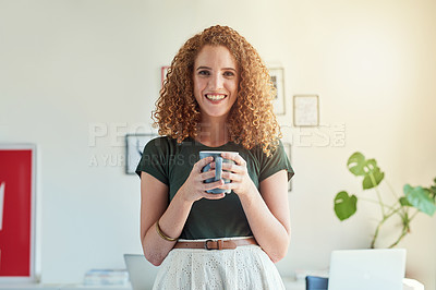 Buy stock photo Portrait of a creative employee in a modern office