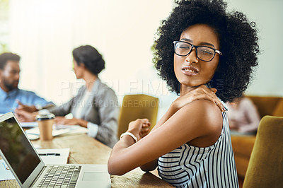 Buy stock photo Shot of young designers working in a modern office