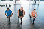 Keep your lunges low and standards high