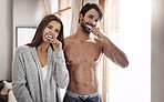 Committed to each other and the health of their teeth