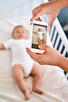Baby's first photo shoot