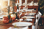 Keep your table setting simple and clean
