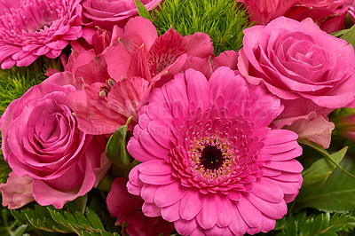 Buy stock photo Bouquet with different kind of flowers