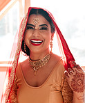Nobody smile brighter than a bride in love