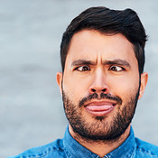 Silly isn't he? | Buy Stock Photo on PeopleImages, Picture And Royalty