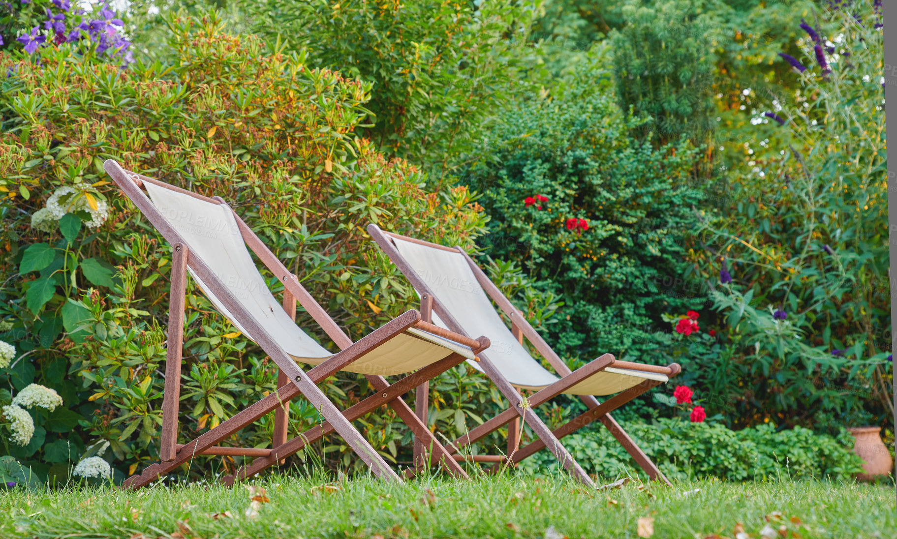 Buy stock photo The private spot of the Gardener - the beauty of garderning 