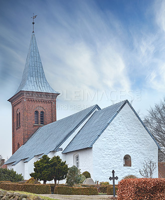 Buy stock photo A photo of a Danish Church National Church