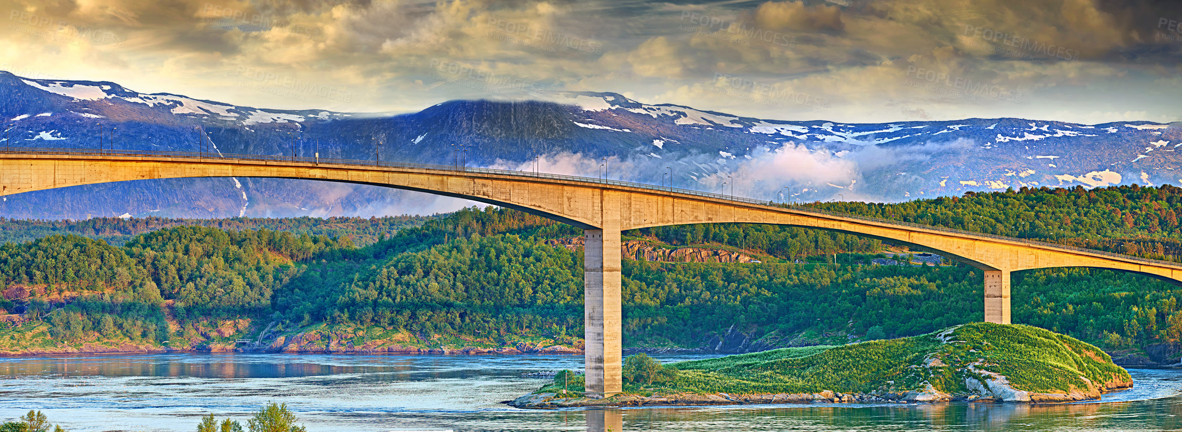 Buy stock photo Summertime in Norway - Nordland