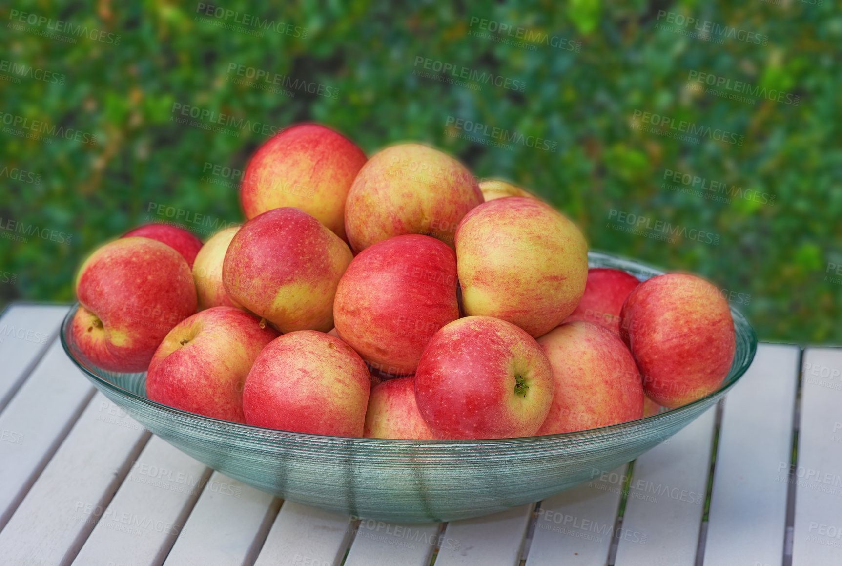 Buy stock photo A photo of taste and beautiful apples