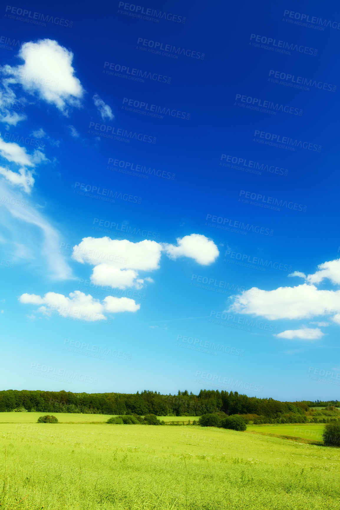 Buy stock photo A  photo of the countryside at summertime