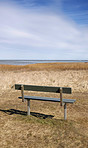 Bench on the East coast of Jutland,  Denmark