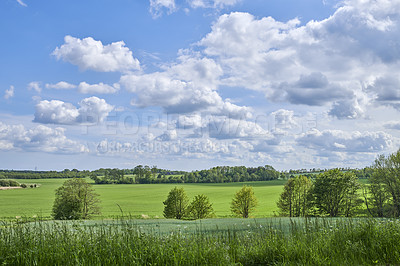 Buy stock photo A  photo of the Danish countryside at summertime