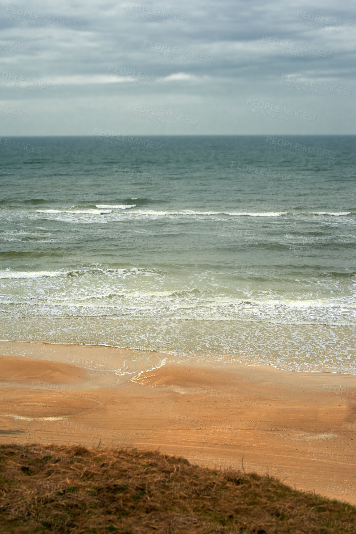 Buy stock photo Calm and peaceful - beach and ocean