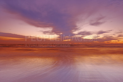 Buy stock photo Beach and coast in calm weather