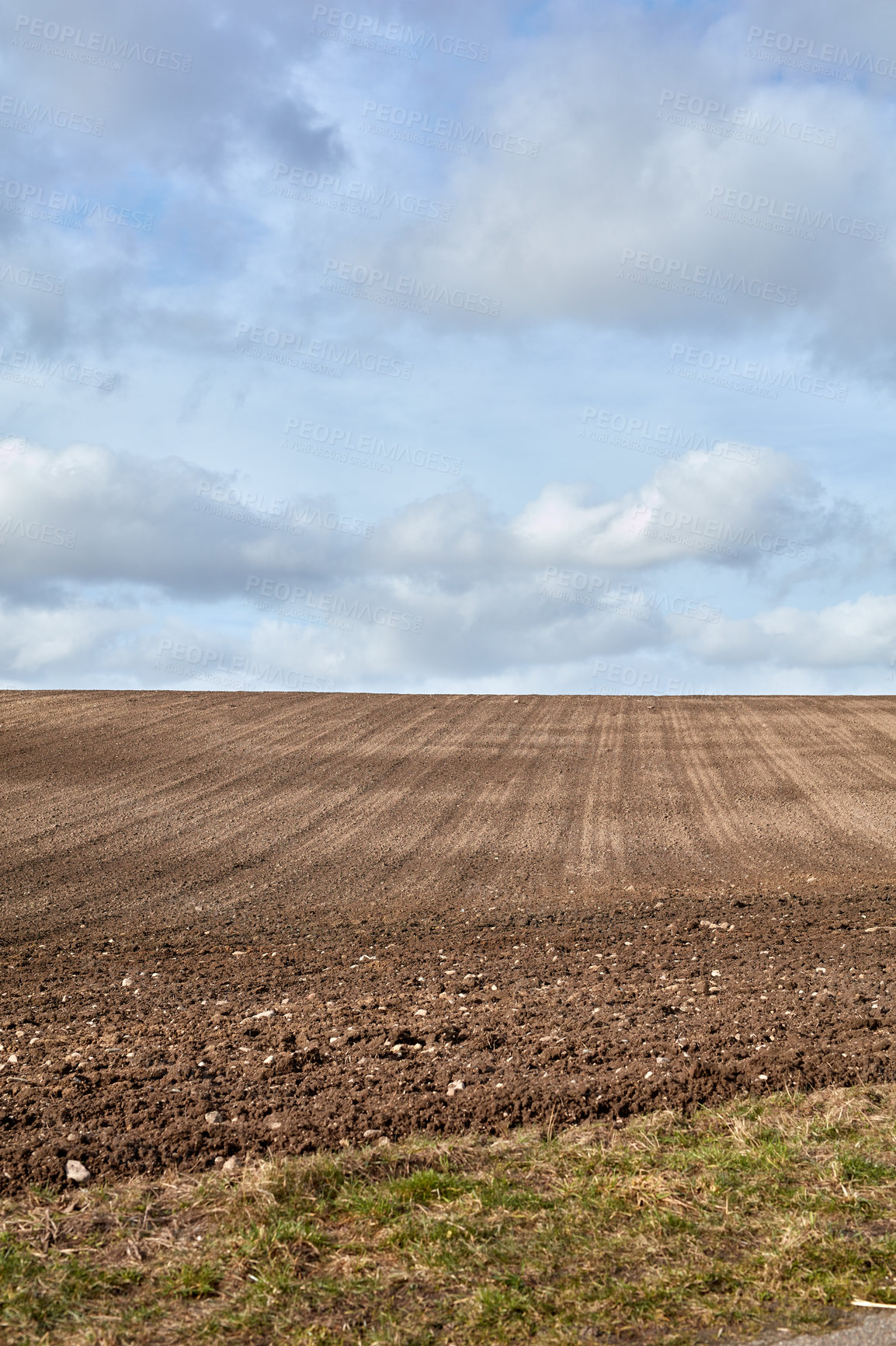 Buy stock photo A photo of farmland in autumn