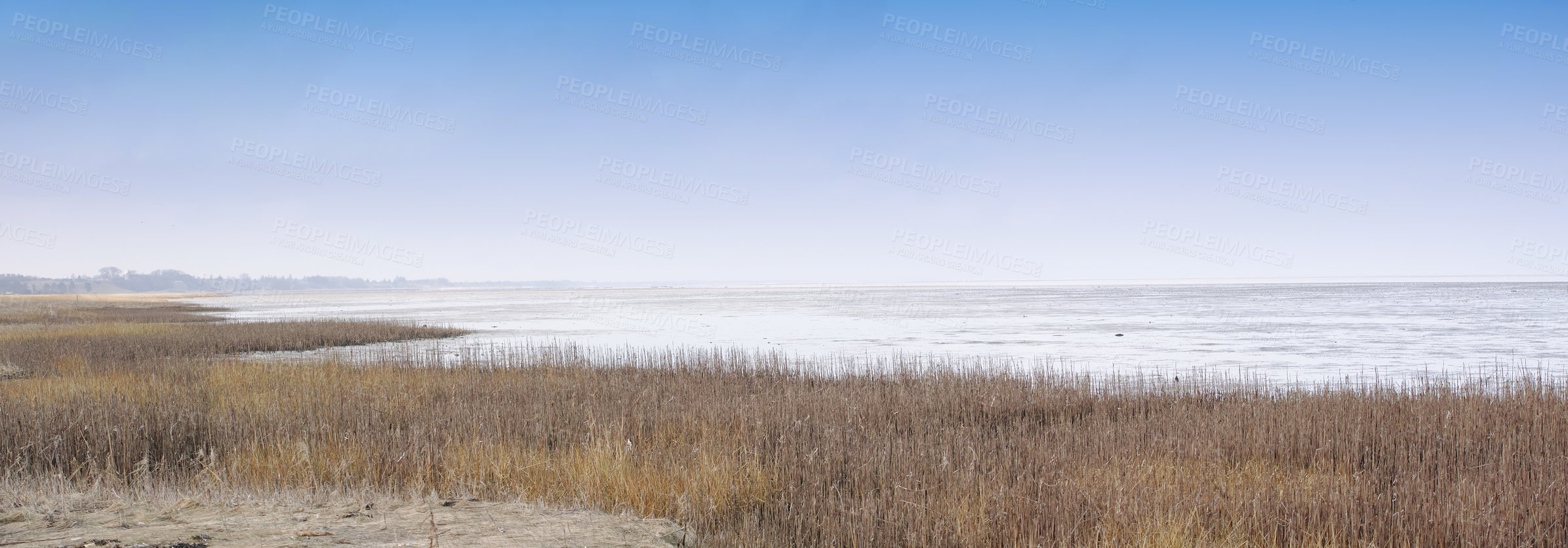 Buy stock photo The east coast of Jutland facing Kattegat