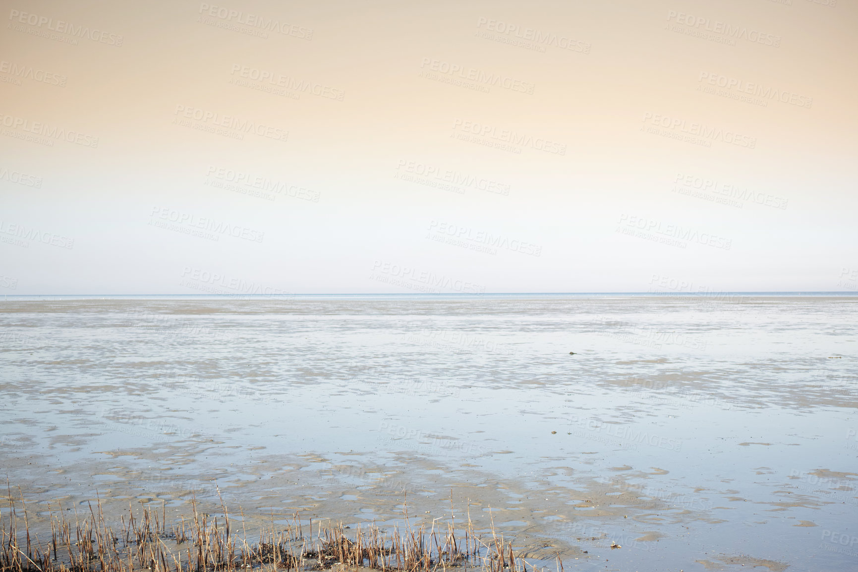 Buy stock photo The east coast of Jutland facing Kattegat