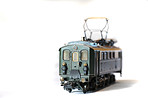 Old model trains - streetcar 