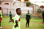 The future looks bright for this young soccer star