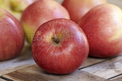 Buy stock photo A photo of tasty and beautiful apples