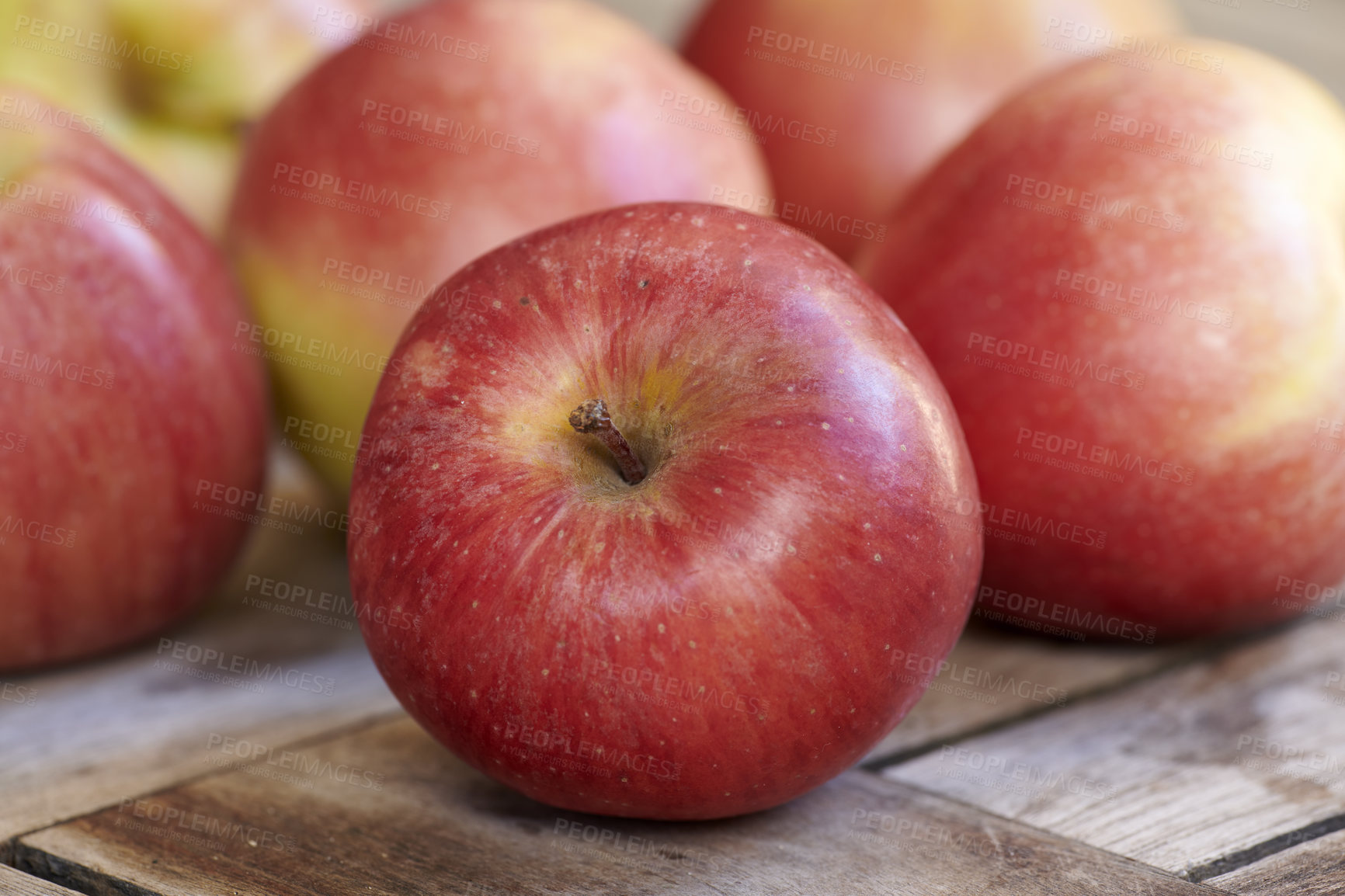 Buy stock photo A photo of tasty and beautiful apples