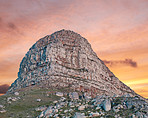 A photo of Lions Head and surroundings