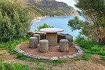 A photo picnic area near Shapmanns Peak Road, Cape Town, South Africa