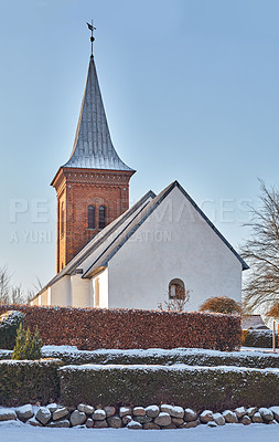Buy stock photo Denmark in winter