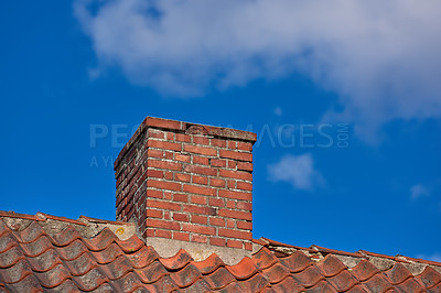 Buy stock photo A chimney - architectural details