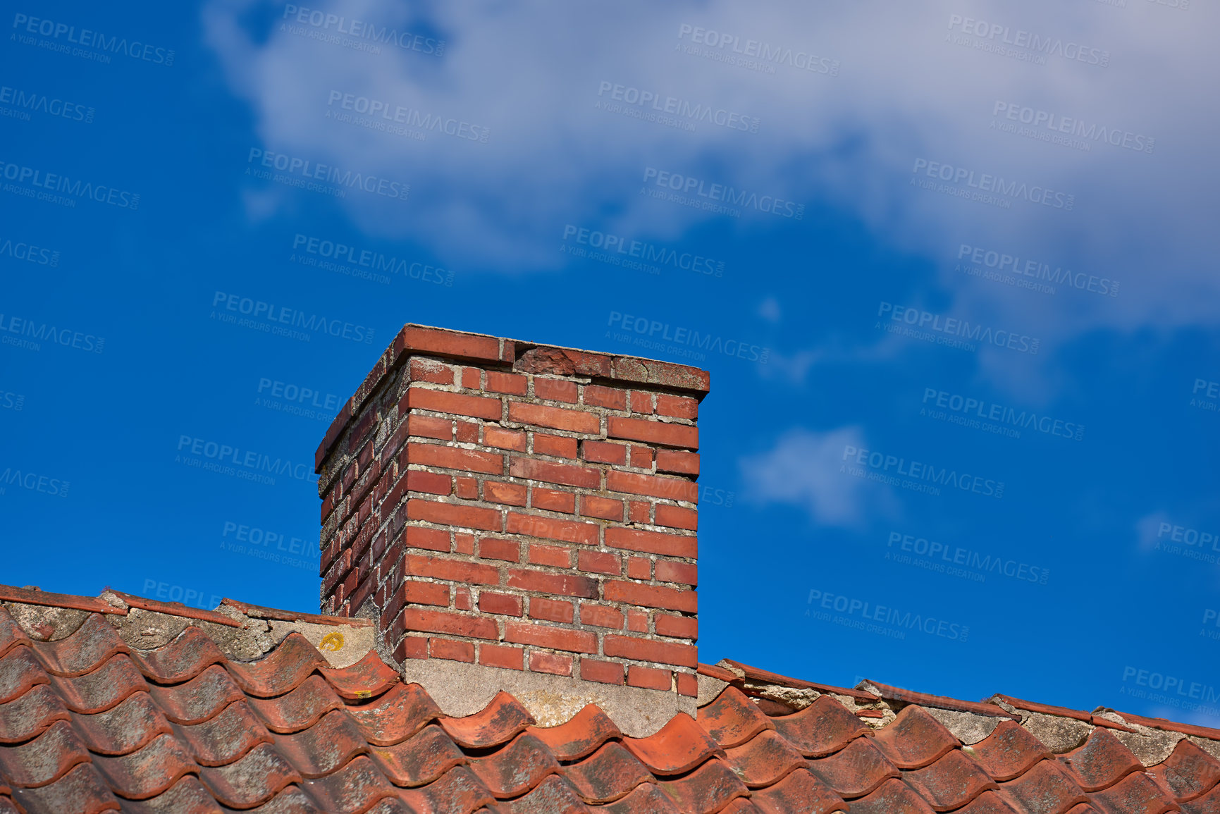 Buy stock photo A chimney - architectural details