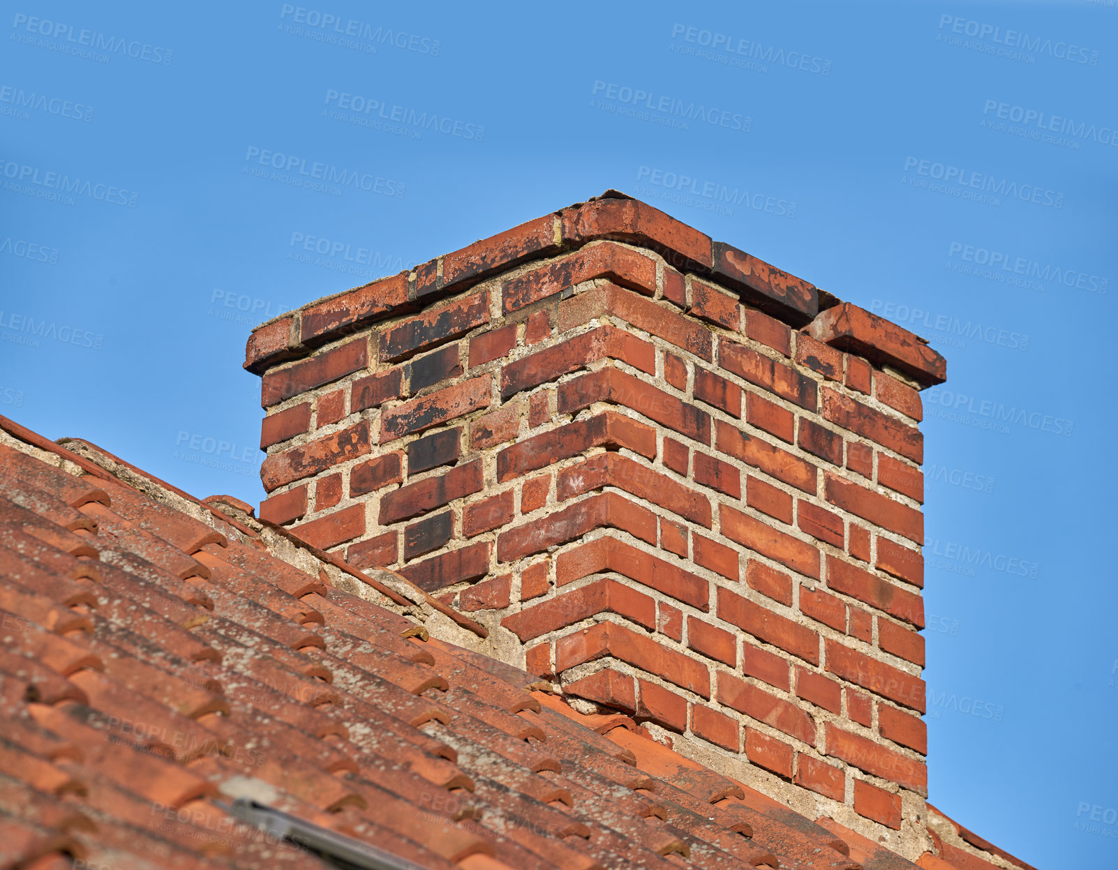 Buy stock photo A chimney - architectural details