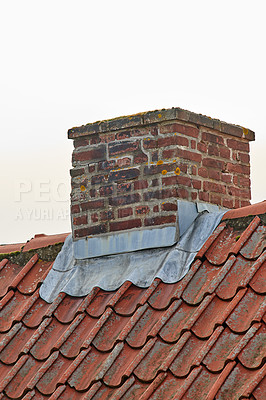 Buy stock photo A chimney - architectural details