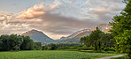 Countryside, farmland and forest - close to Lyon, France