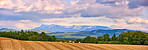 Countryside, farmland and forest - close to Lyon, France