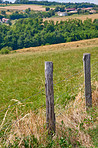 Countryside, farmland and forest - close to Lyon, France