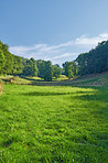 Countryside, farmland and forest - close to Lyon, France