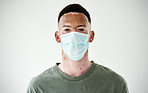 Masks are a simple barrier to help contain the spread