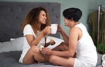 Sharing coffee and rusks with my other half