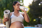Hydration is essential, especially when you’re pregnant