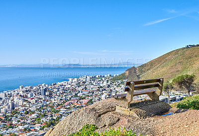 Buy stock photo Mountain trail - Table Mountain National Park, Cape Town, Western Province, South Africa