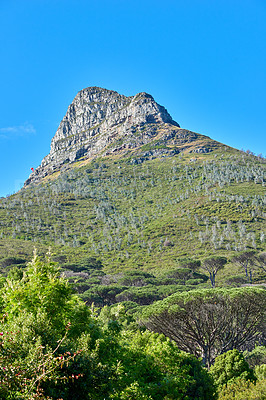 Buy stock photo A photo of Lions Head and surroundings