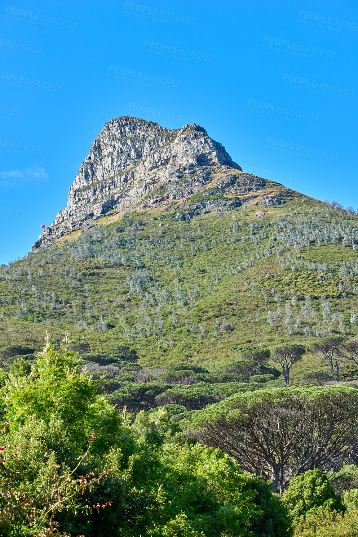 Buy stock photo A photo of Lions Head and surroundings