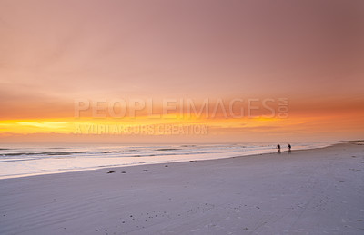 Buy stock photo Beaceful beach, coast and ocean